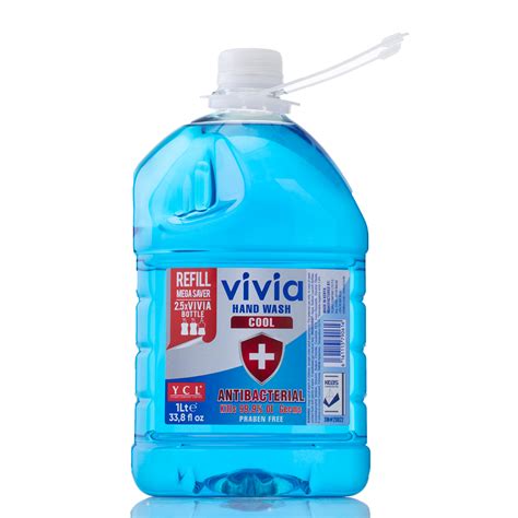 Vivia Antibacterial Hand Wash 1l Box 12 Pcs Exl Vat Yepivia