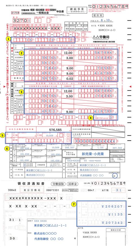 労働保険の年度更新申告書の書き方（記入例あり） リーガルメディア