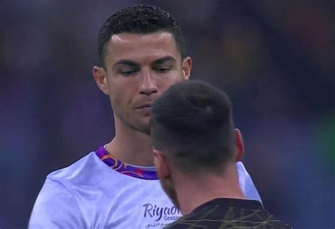 Messi Ve Ronaldonun Son Karşılaşmasıydı Herkes Ikilinin Buluştuğu Anı Beklerken Onlar öyle