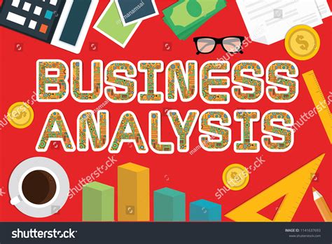 Business Analysis Concept Vector Design Stock Vector Royalty Free 1141637693 Shutterstock