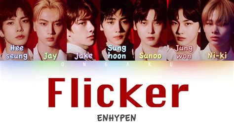 Enhypen Flicker Color Coded Han Rom Eng Lyrics Youtube