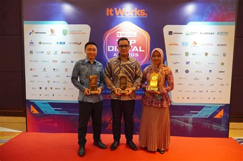 Jasa Marga Raih Tiga Penghargaan Dalam Ajang TOP Digital Awards 2023