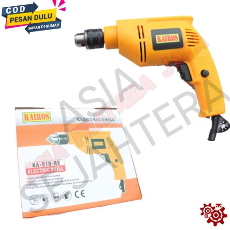 Nrt Pro Norita Hd Bor Listrik Mm Tangan Kayu Besi Electric Drill