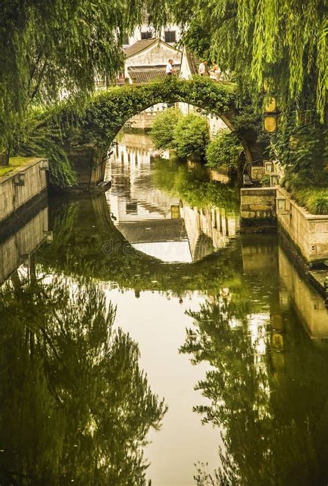 Shaoxing Moon Bridge Zhejiang China Stock Image Image Of Asian