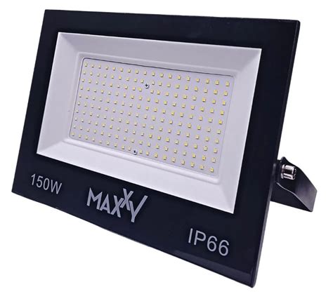 Refletor Led W K Ip Linha Bivolt Maxxy Zero Led