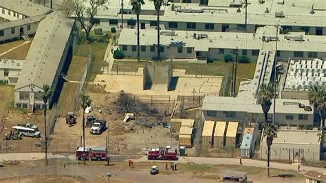 Small plane crashes at prison in Norco - ABC30 Fresno