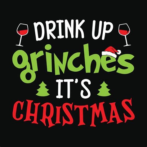 Drink Up Grinches It S Christmas Wine Glass Christmas Tree Ornament