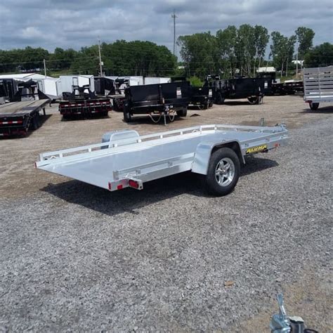 2023 Aluma Single Axle Aluminum Utility Trailer 77 X 12 H For Sale