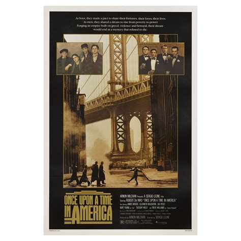 Once Upon A Time In America Poster For Sale At Stdibs Once