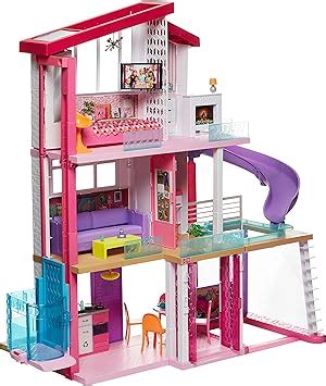 Casa Dos Sonhos Da Barbie Mattel Amazon Br Brinquedos E Jogos