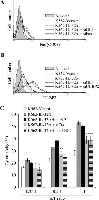 Overexpression of IL 32α Increases Natural Killer Cell mediated Killing