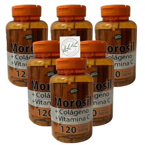 Kit X Morosil Col Geno Hidrolisado Laranja Moro Queima De