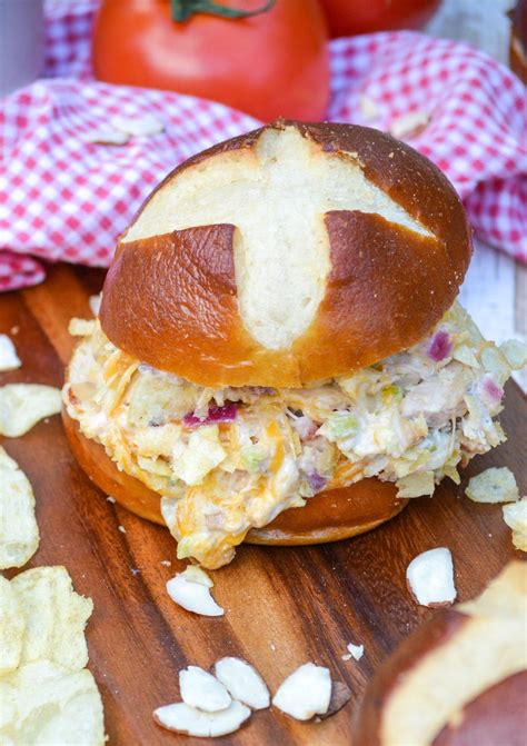 Hot Potato Chip Chicken Salad Casserole 4 Sons R Us