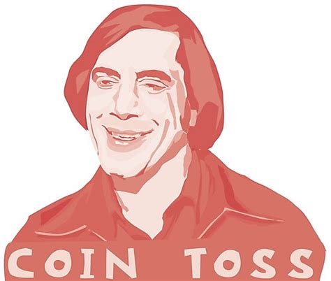 " Anton Chigurh - coin toss" Photographic Print by mayerarts | Redbubble