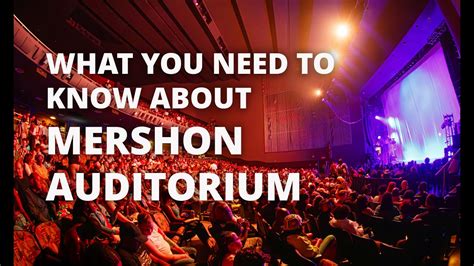 Mershon Auditorium Everything You Need To Know Youtube