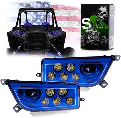 Amazon Slk Customs Rzr Led Headlight Compatible With Polaris