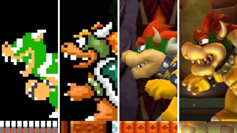 Evolution Of Final Bowser Battles In D Mario Games Youtube