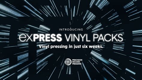 ExPRESS Vinyl Packs Precision Record Pressing