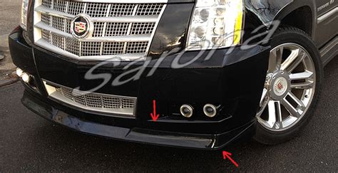 Custom Cadillac Escalade Suvsavcrossover Front Lipsplitter 2012