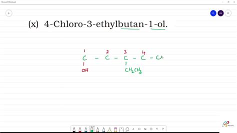 Chloro Ethylbutan Ol Youtube