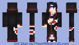 Itachi Uchiha Minecraft Skin