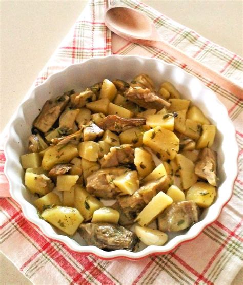 Carciofi E Patate In Padella Secondo Di Verdure La Tavola Di Gio