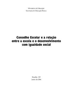 Conselho Escolar e a relação entre a escola e o Escola PDF4PRO