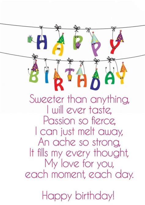 Short Happy Birthday Poems, Wishes, Birthday Messages for Guys | All ...