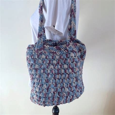 Textured Crochet Bag Pattern - Simply Melanie Jane