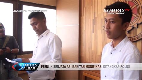 Pemilik Senjata Api Rakitan Modifikasi Ditangkap Polisi Youtube