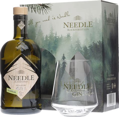 Needle Black Forest Dry Gin Liter Vol Geschen