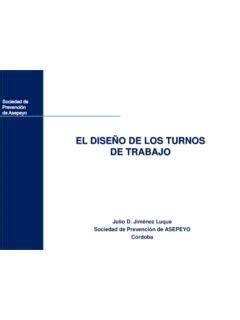 El Dise O De Los Turnos De Trabajo El Dise O De Los Turnos De