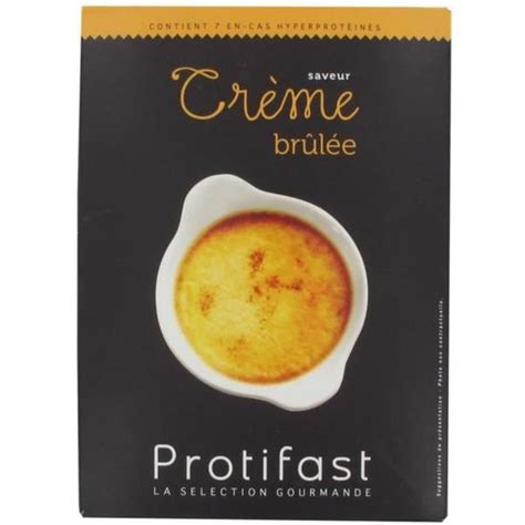 Protifast Dessert Hyperprot In Cr Me Brul E Sachets Cdiscount Au