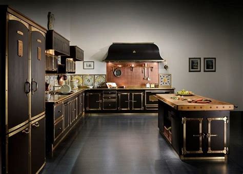 Black And Copper Kitchen Ideas Modern Extravagant And Bold Designs