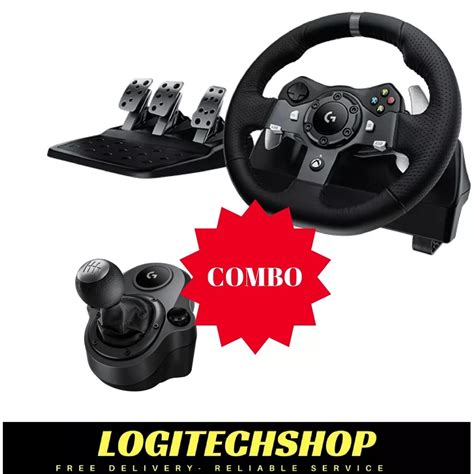 Logitech G Driving Force Racing Wheel With Shifter Xbox One And