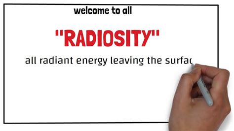 radiosity radiosity mechanicalengineering youtube