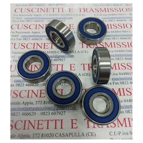 Cuscinetto SS 6001 2RS INOX Import 12x28x8