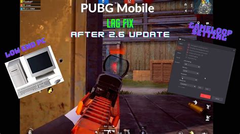 Gameloop Lag Fix Update Lag Fix Pubg Mobile Pubg Emulator