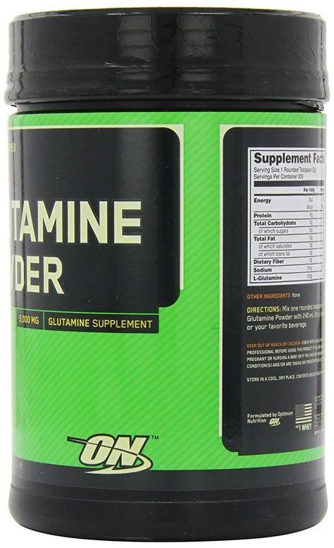 Optimum Nutrition L Glutamine Muscle Recovery Powder G Wxf