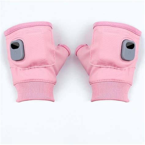 Heated Gloves,Portable Heating Gloves,Fingerless Rechargeable Usb For