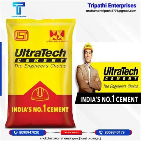 Ultratech Cement At Rs 365 Bag Ultratech Concrete Cement In Prayagraj