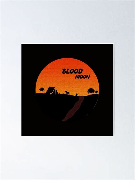 "Blood Moon " Poster for Sale by sellTobuy | Redbubble