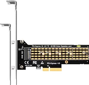 Amazon co jp GLOTRENDS PA 22110 M 2 NVMe PCIe 4 0 X4変換アダプターカード22110