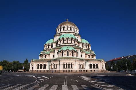 Catedral de san alejandro nevski sofía bulgaria Foto Premium