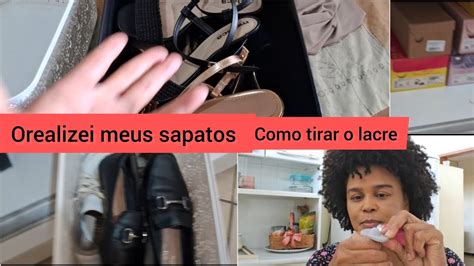 Como Tirar O Lacre De Seguran A Da Roupa Organizando Meus Sapatos