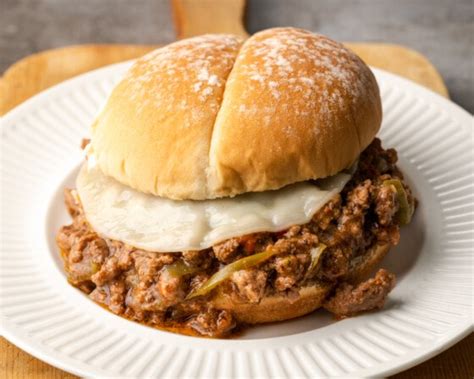 Crock Pot Philly Cheesesteak Sloppy Joes Cookies And Cups