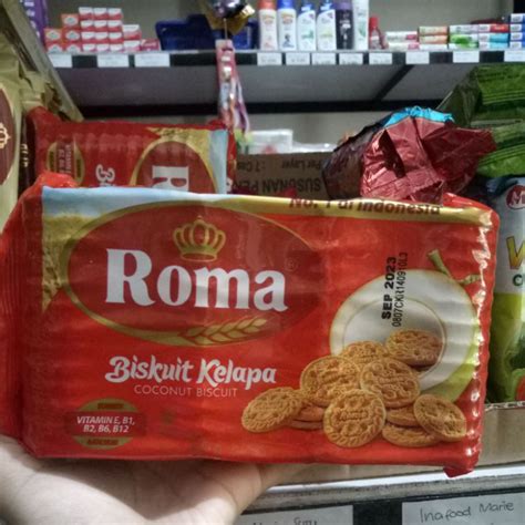 Jual Roma Biskuit Kelapa 300 Gram Shopee Indonesia