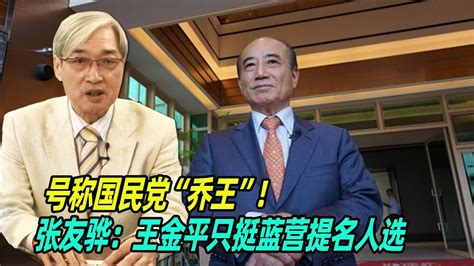 号称国民党“乔王”！张友骅：王金平只挺蓝营提名人选 Youtube