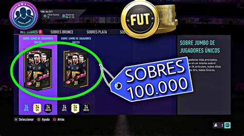 CONSIGUE 2 SOBRES DE 100 000 MONEDAS GRATIS EN FIFA 21 HACIENDO ESTO