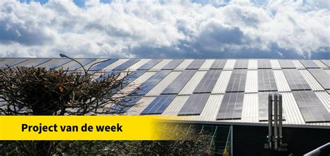 Solar Magazine Project Van De Week Zonnepanelen Voor Hallen